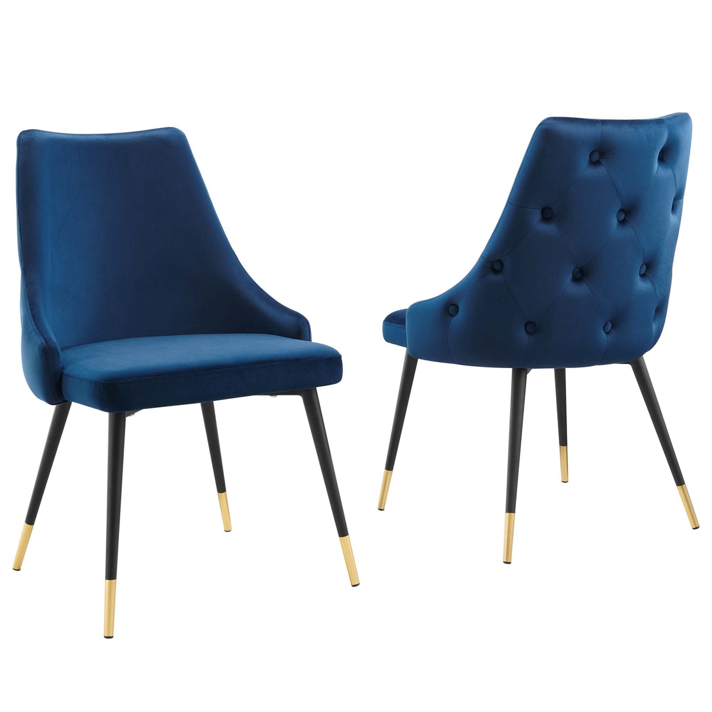 Adorn Performance Velvet Dining Side Chair Set of 2