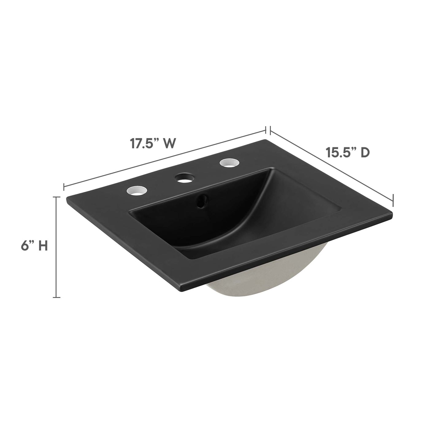 Cayman 18" Bathroom Sink