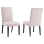 Catalyst Performance Velvet Dining Side Chairs Set of 2