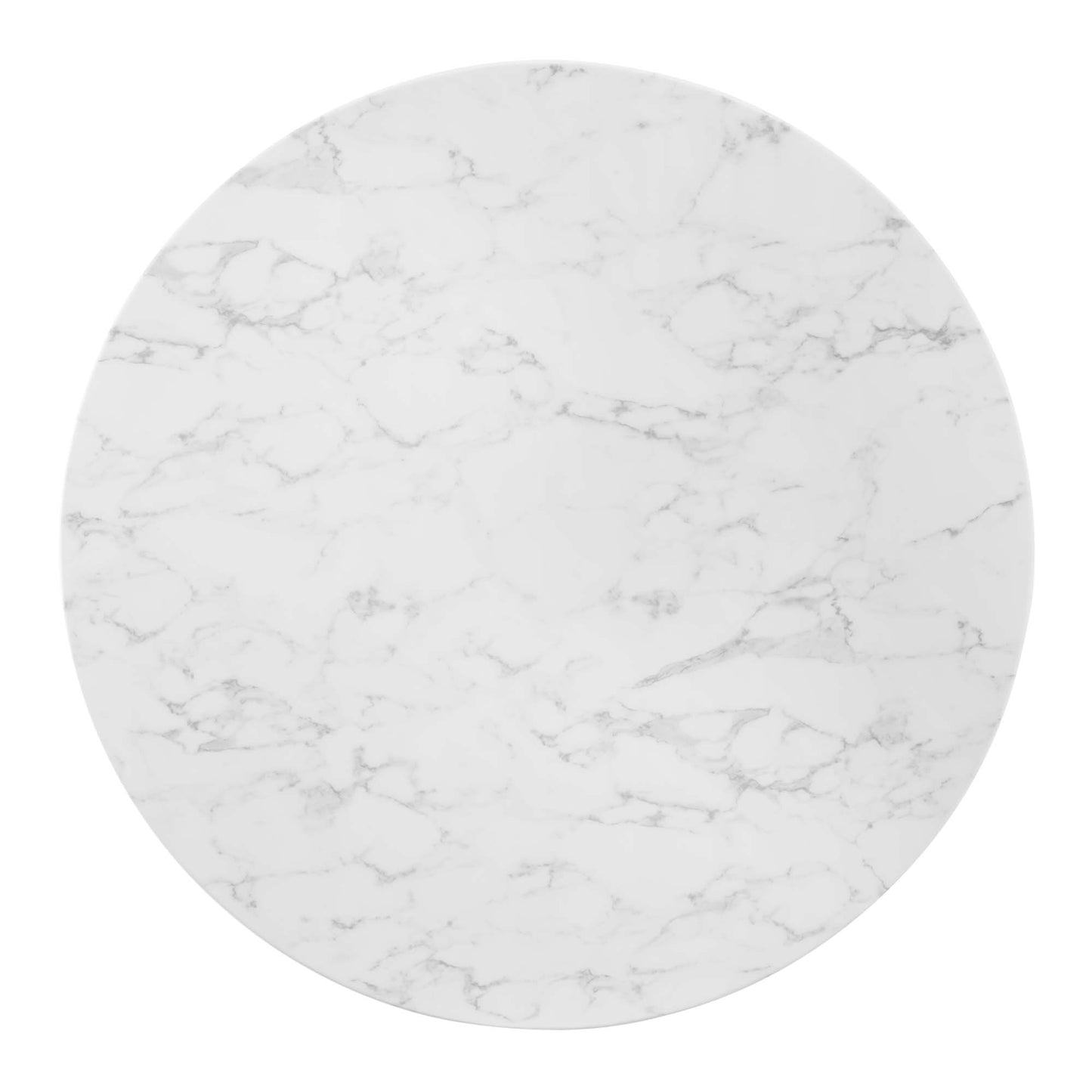 Zinque 47" Artificial Marble Dining Table