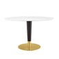 Zinque 48" Oval Dining Table