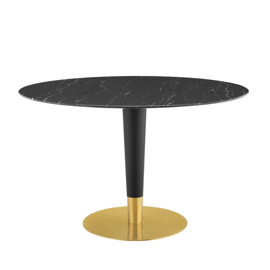 Zinque 47" Artificial Marble Dining Table