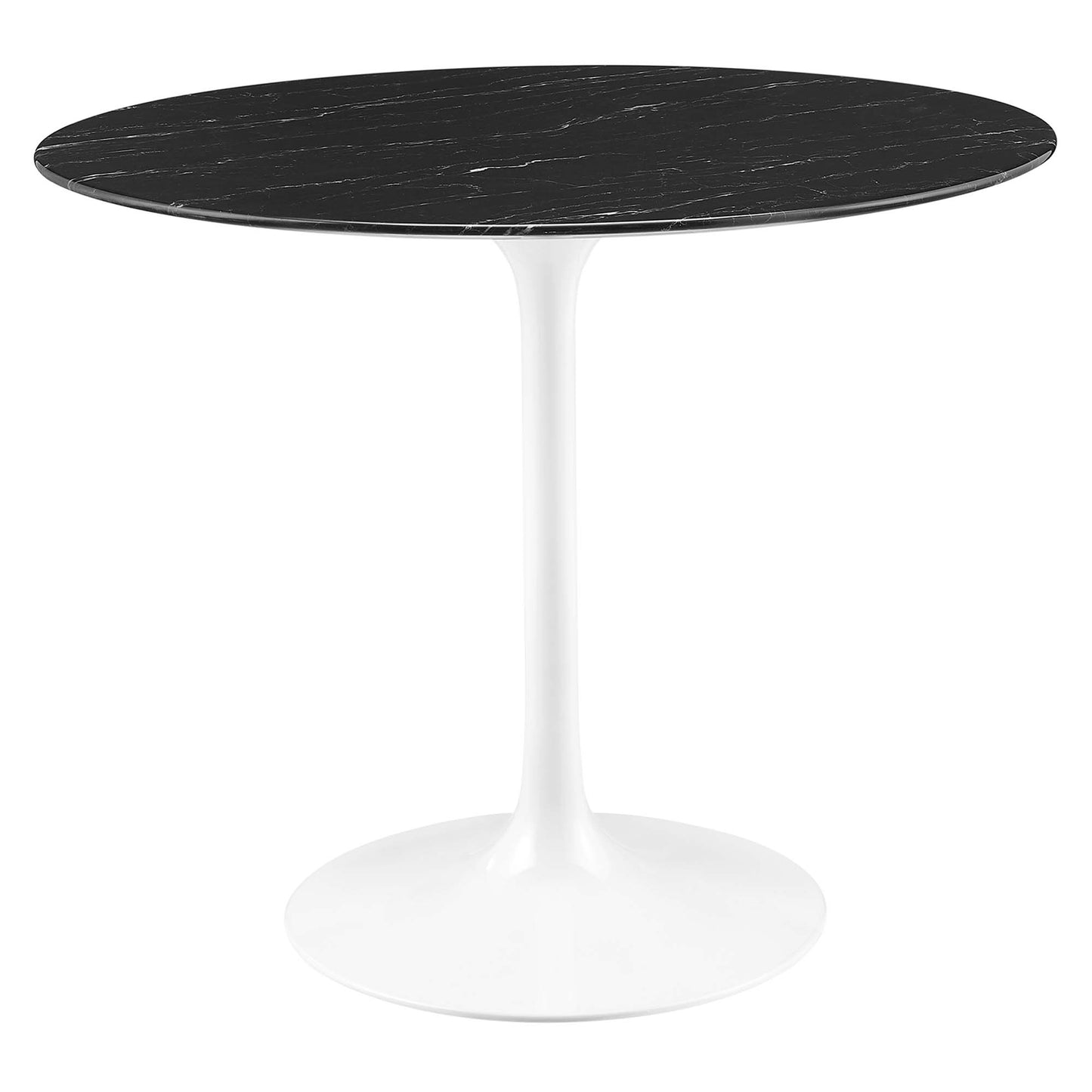 Lippa 36" Round Artificial Marble Dining Table