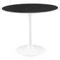 Lippa 36" Round Artificial Marble Dining Table