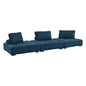 Saunter 3-Piece Tufted Fabric Fabric Sofa