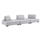 Saunter 3-Piece Tufted Fabric Fabric Sofa