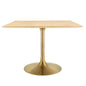 Lippa 40" Square Wood Dining Table