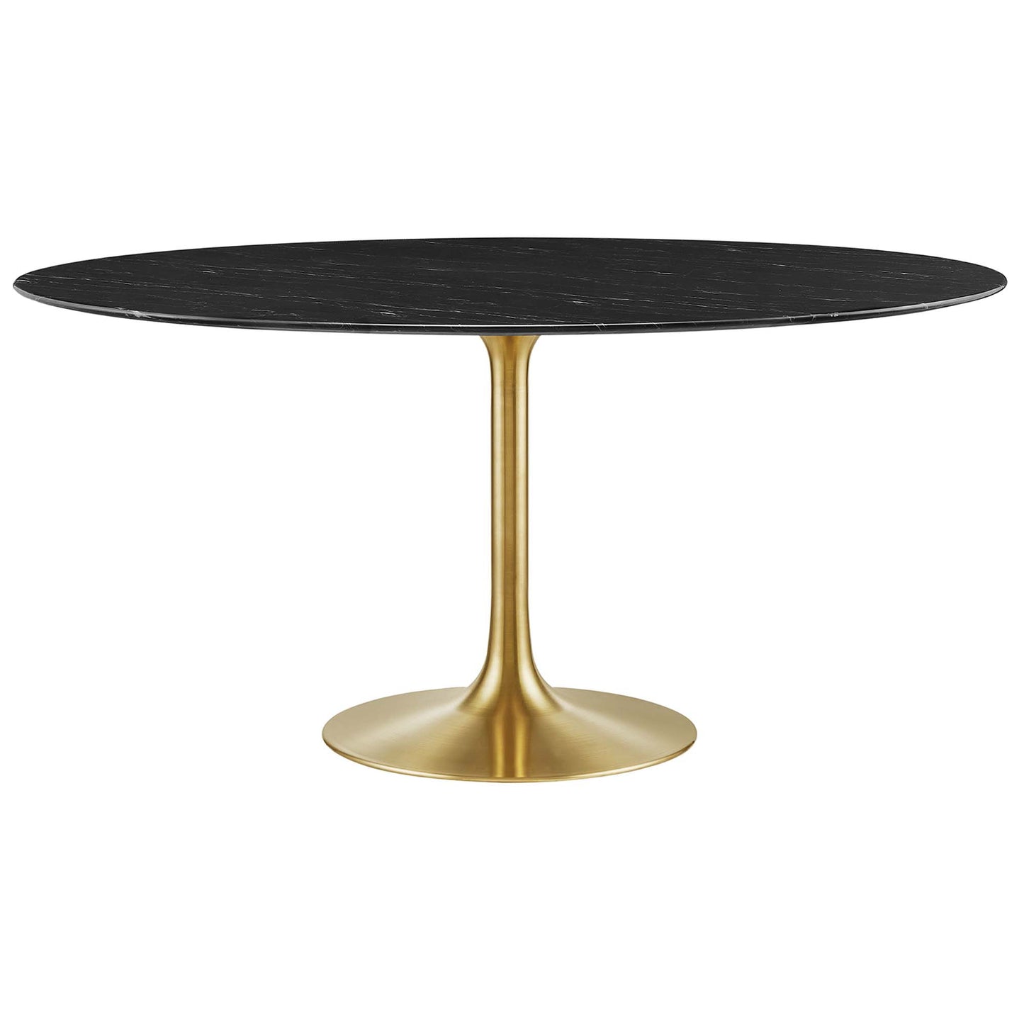 Lippa 60" Round Artificial Marble Dining Table