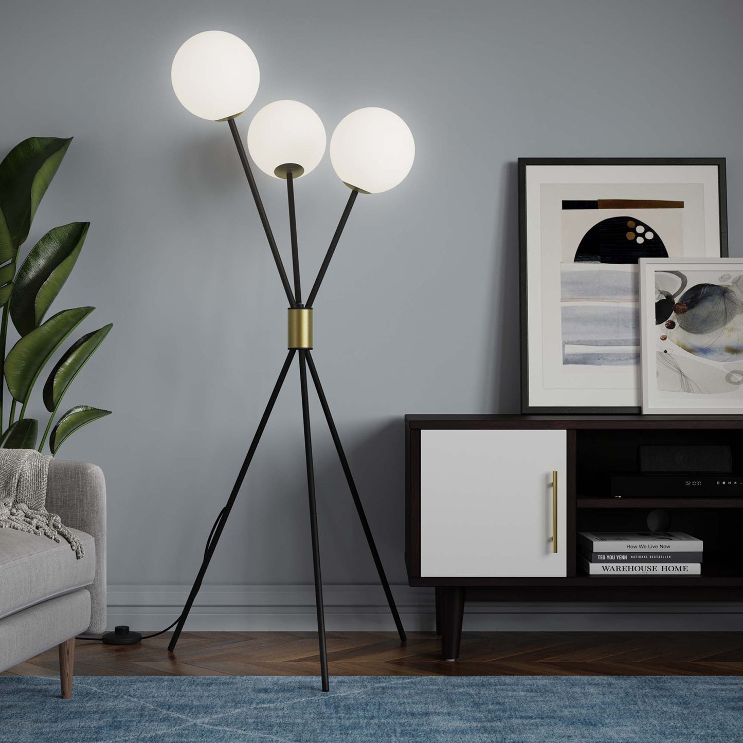 Vera 3-Light Floor Lamp