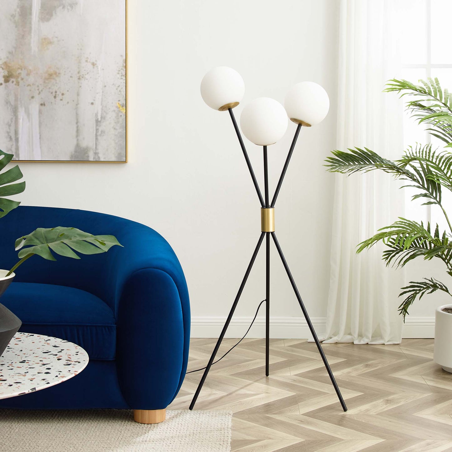 Vera 3-Light Floor Lamp