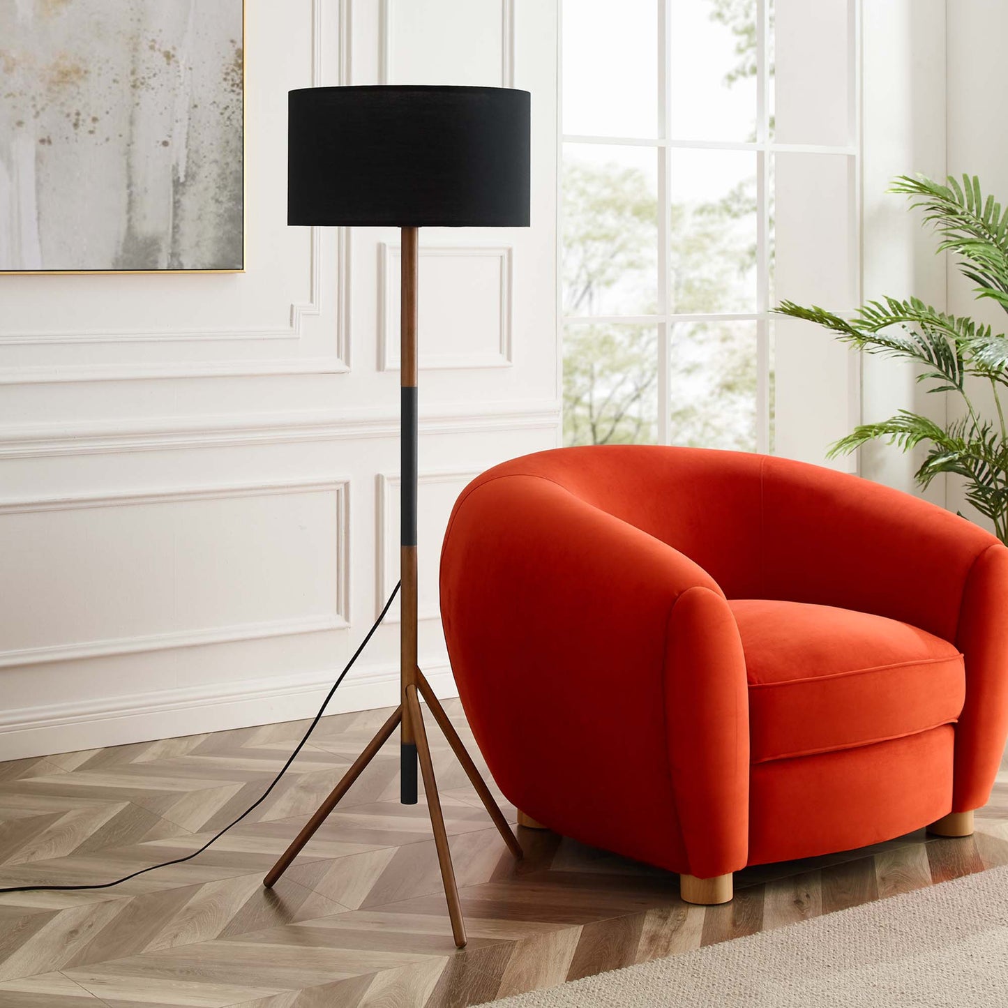 Natalie Tripod Floor Lamp