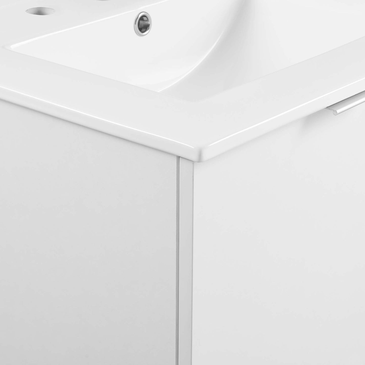 Tocador de baño de 24" de montaje en pared Maybelle de Modway