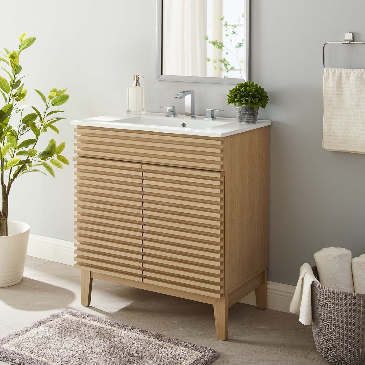 Render 30" Bathroom Vanity Cabinet