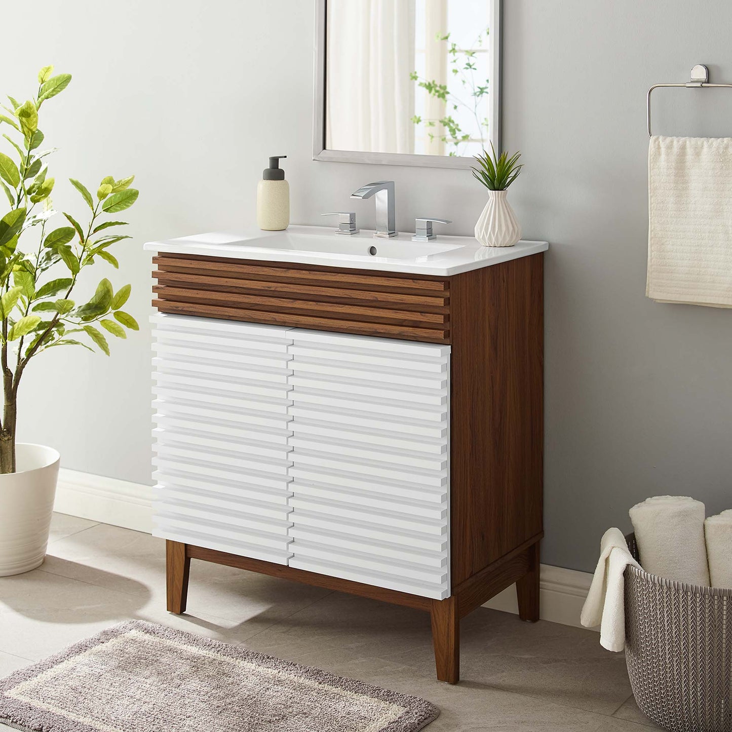 Render 30" Bathroom Vanity Cabinet