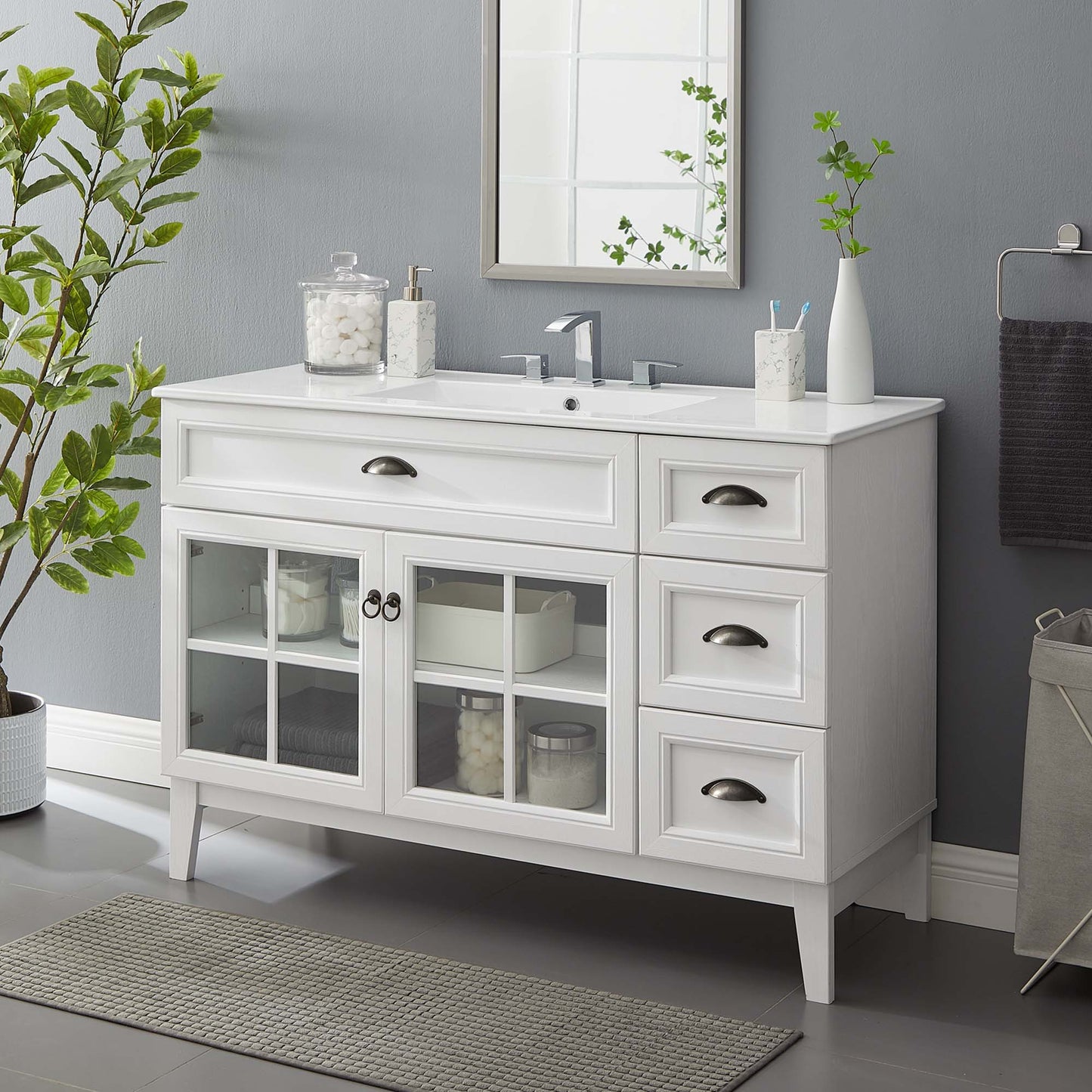 Isle 48" Bathroom Vanity Cabinet