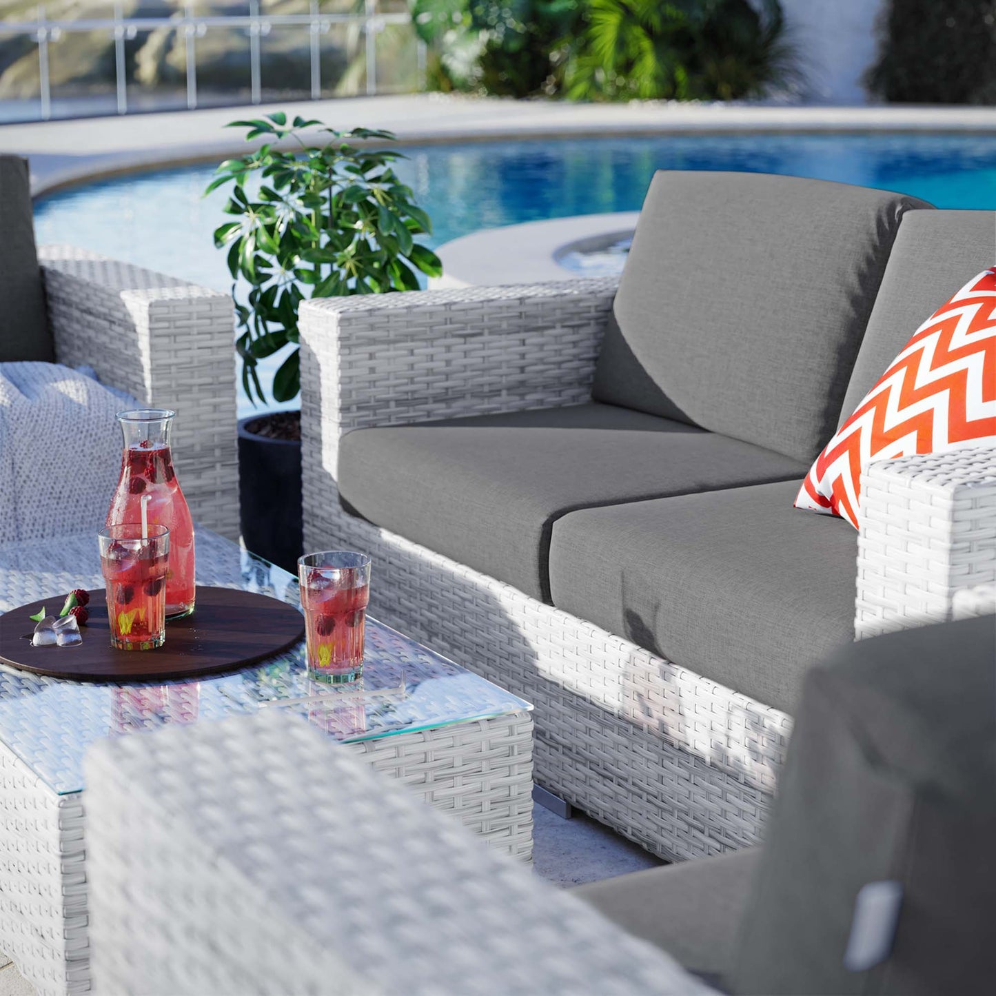 Convene 4-Piece Outdoor Patio Set