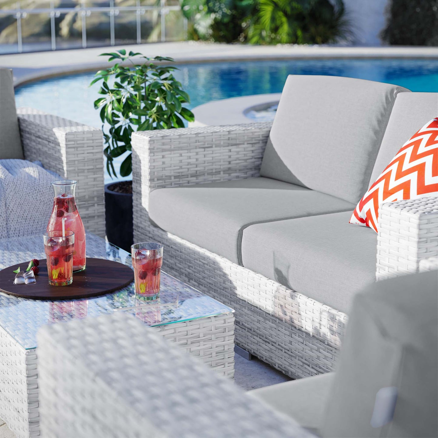 Convene 4-Piece Outdoor Patio Set