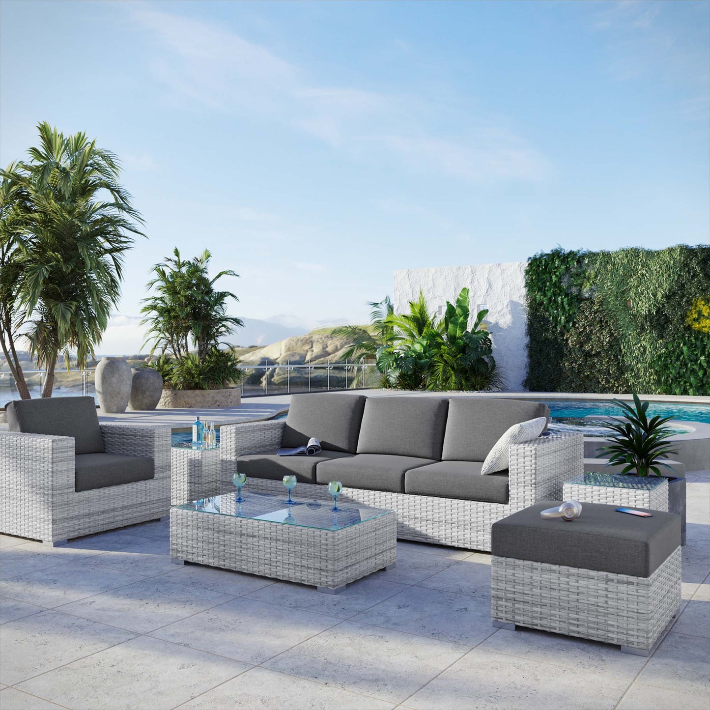 Convene 6-Piece Outdoor Patio Set