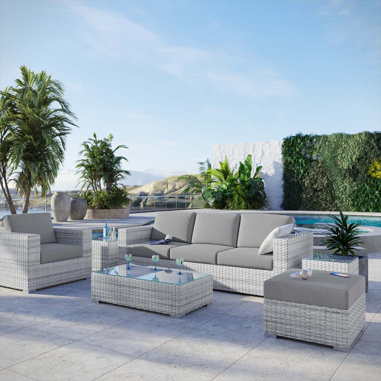 Convene 6-Piece Outdoor Patio Set