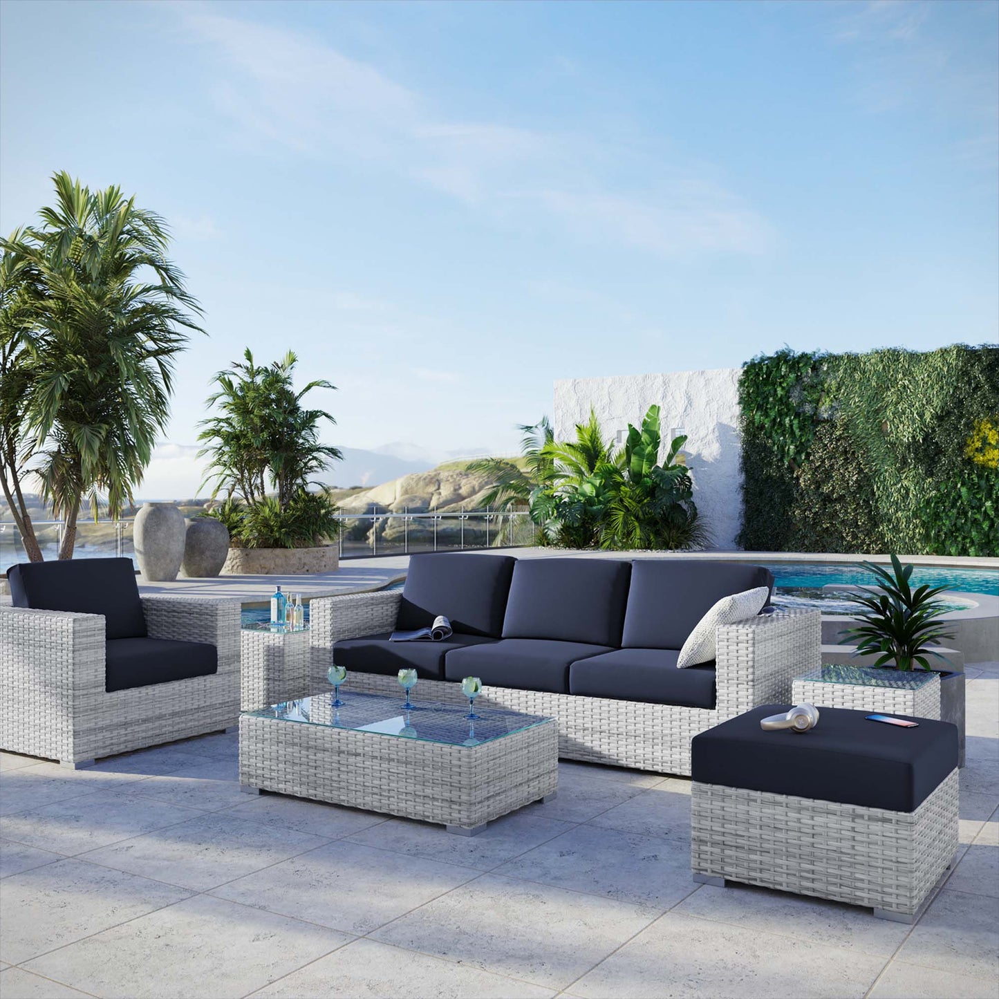 Convene 6-Piece Outdoor Patio Set