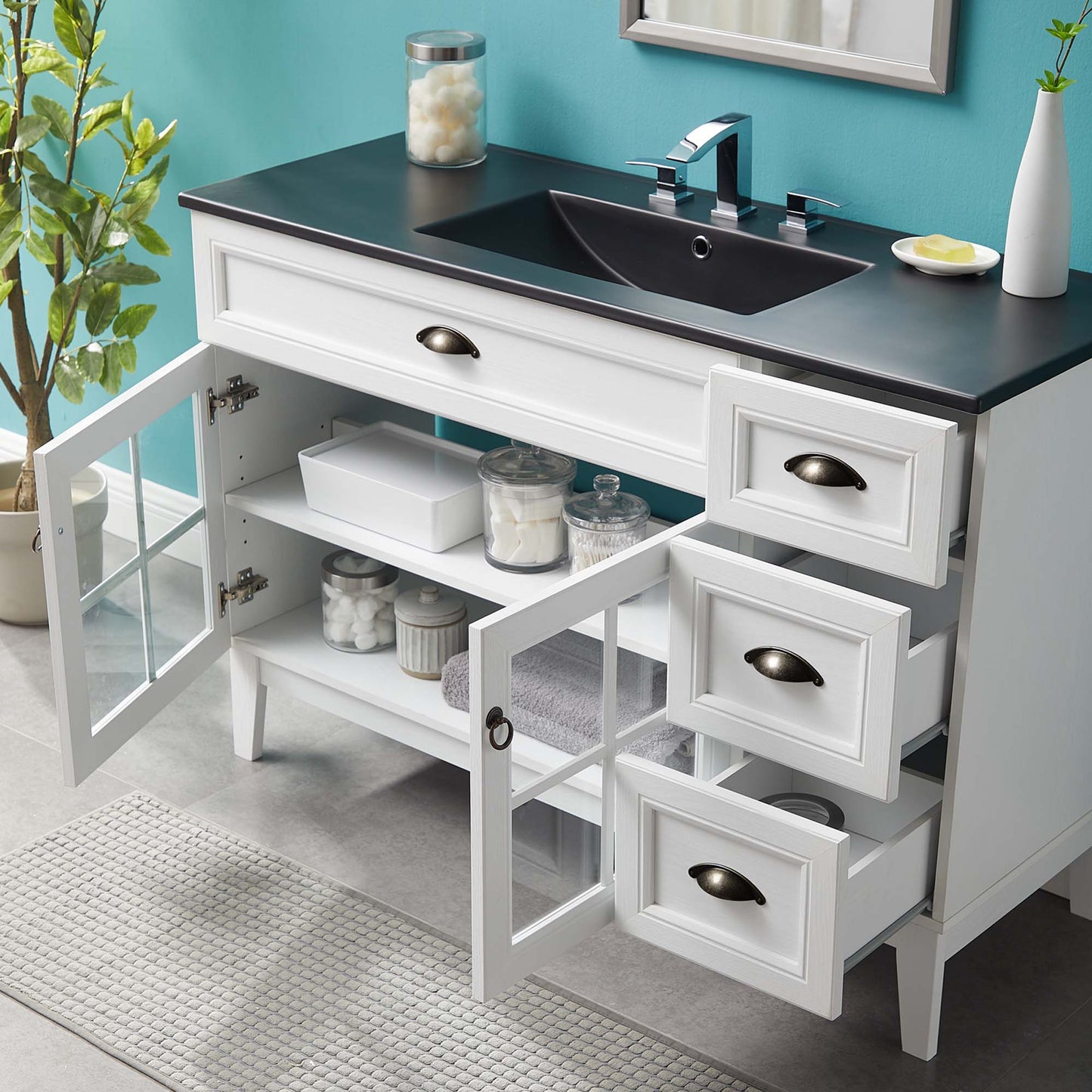 Isle 48" Bathroom Vanity Cabinet