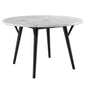 Gallant 50" Round Performance Artificial Marble Dining Table