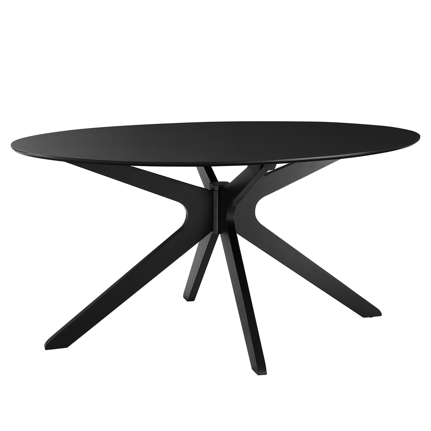 Mesa de comedor ovalada Traverse de 63" de Modway