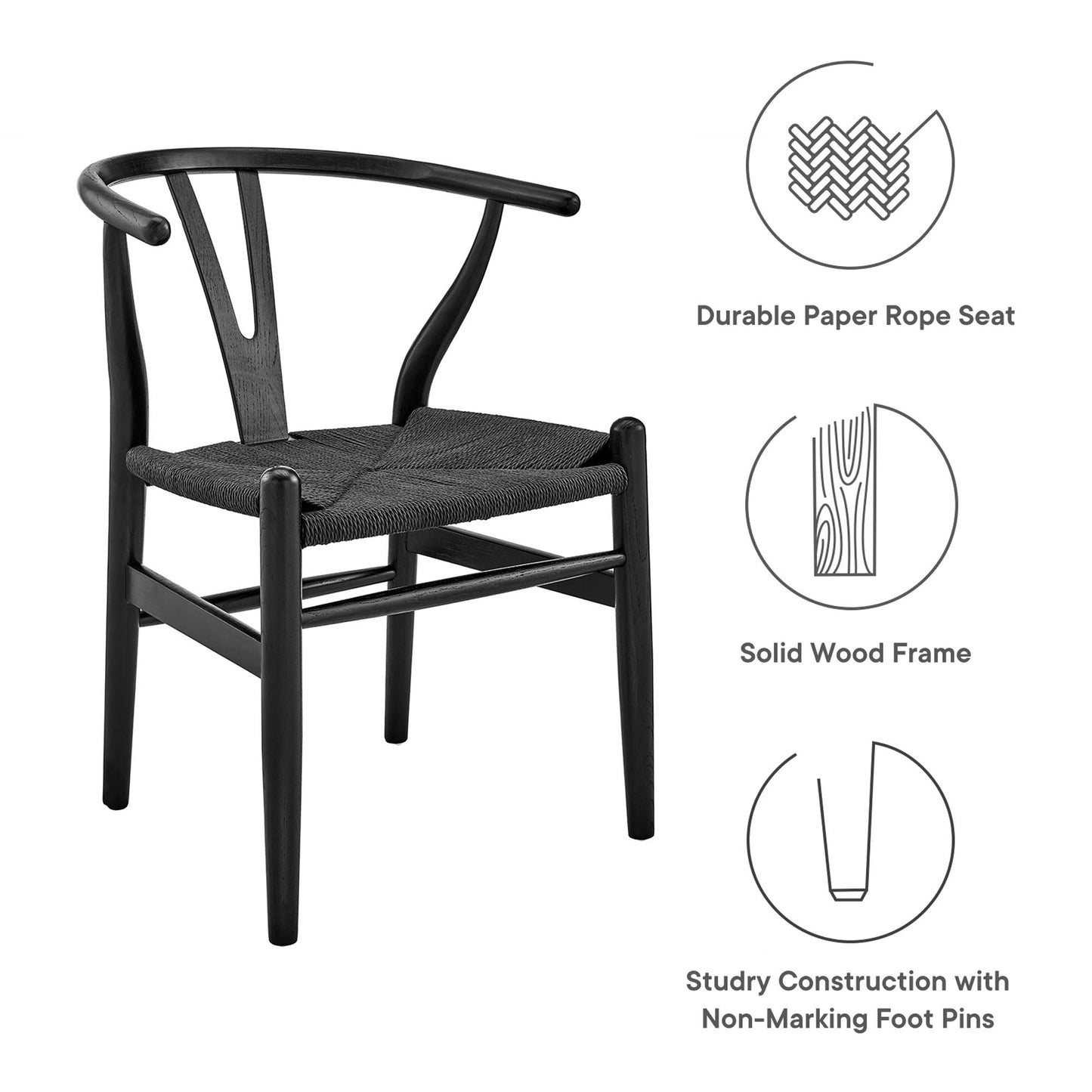 Amish Dining Wood Armchair