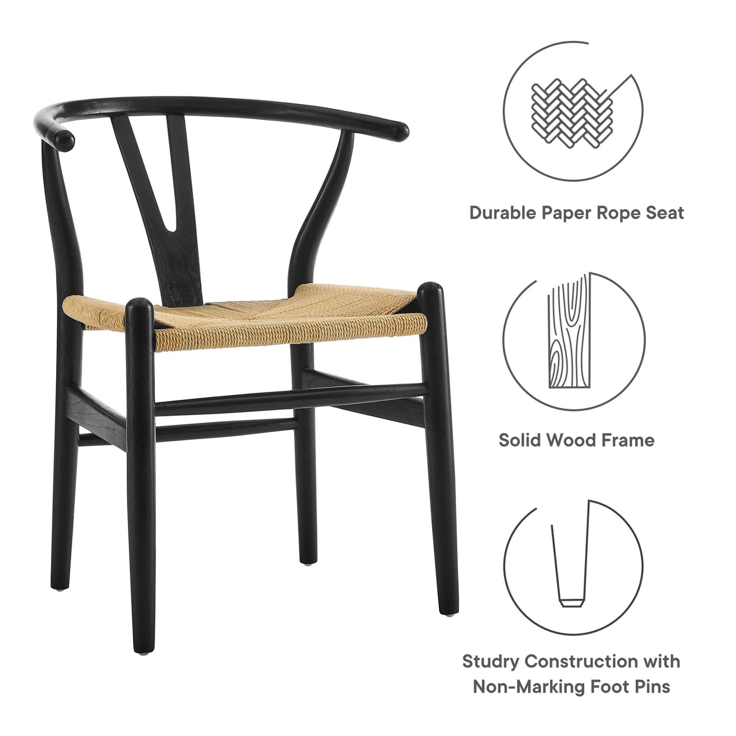 Amish Dining Wood Armchair