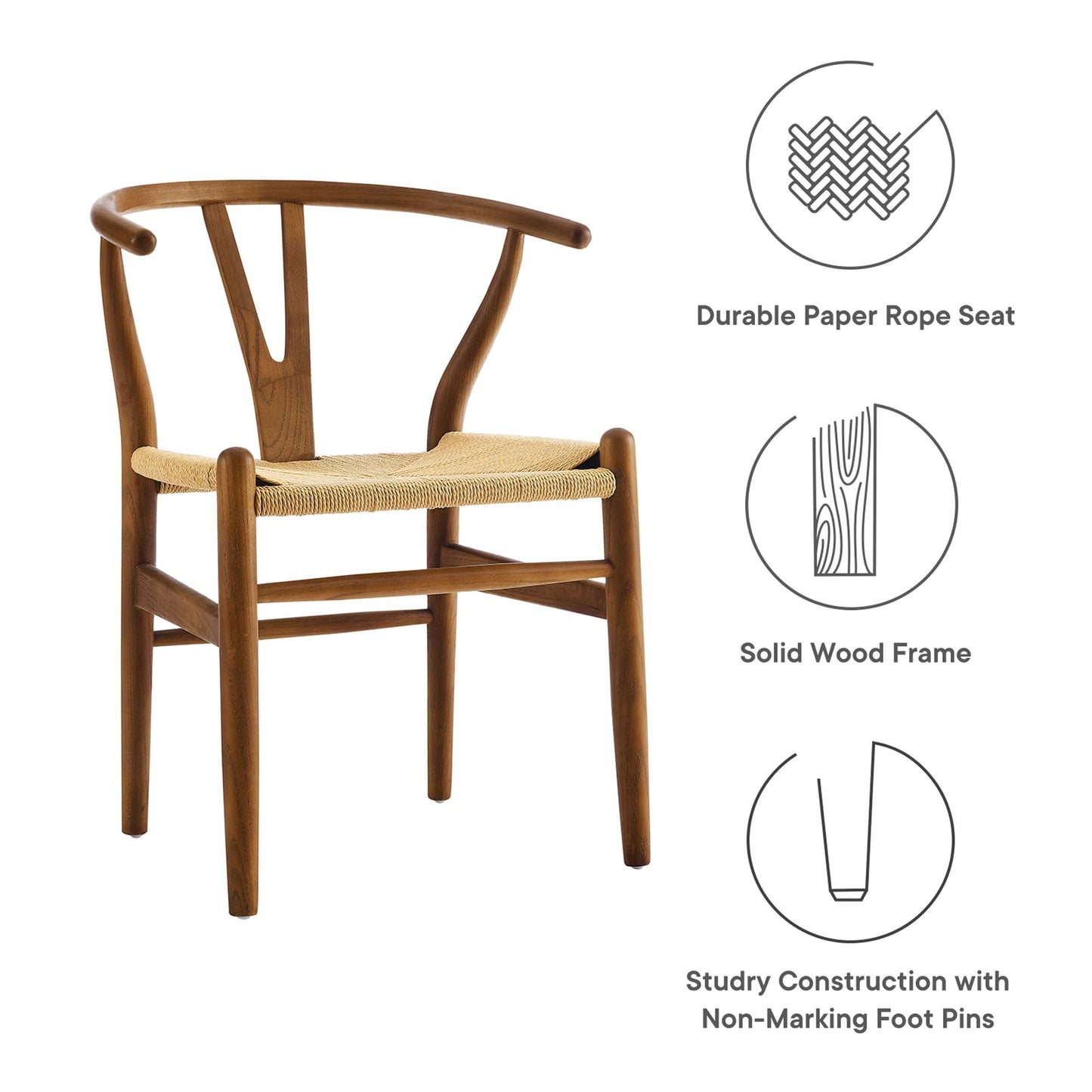 Amish Dining Wood Armchair