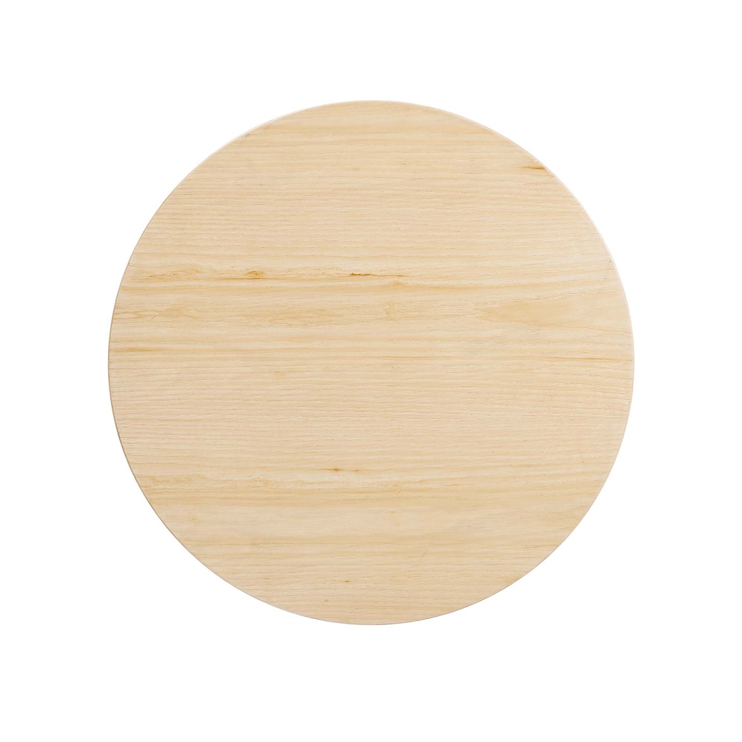 Table de bar ronde Lippa 28" en grain de bois naturel par Modway