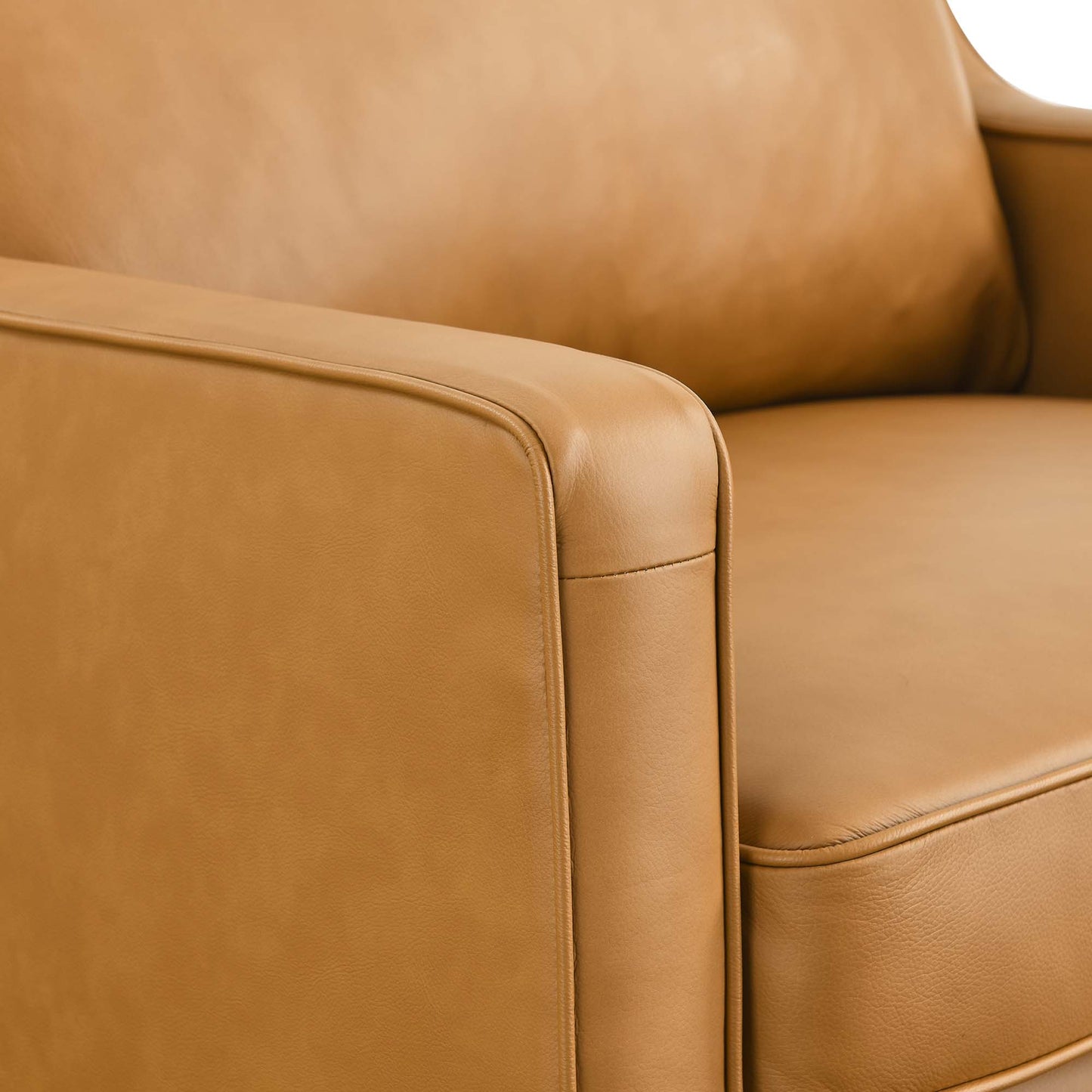 Impart Genuine Leather Armchair