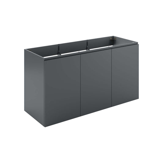 Bryn 48" Wall-Mount Bathroom Vanity (Sink Basin Not Included)