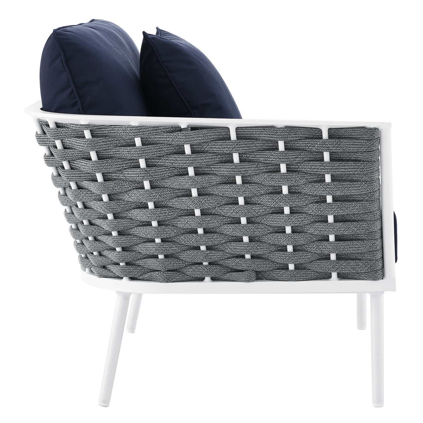 Stance Outdoor Patio Aluminum Left-Facing Armchair