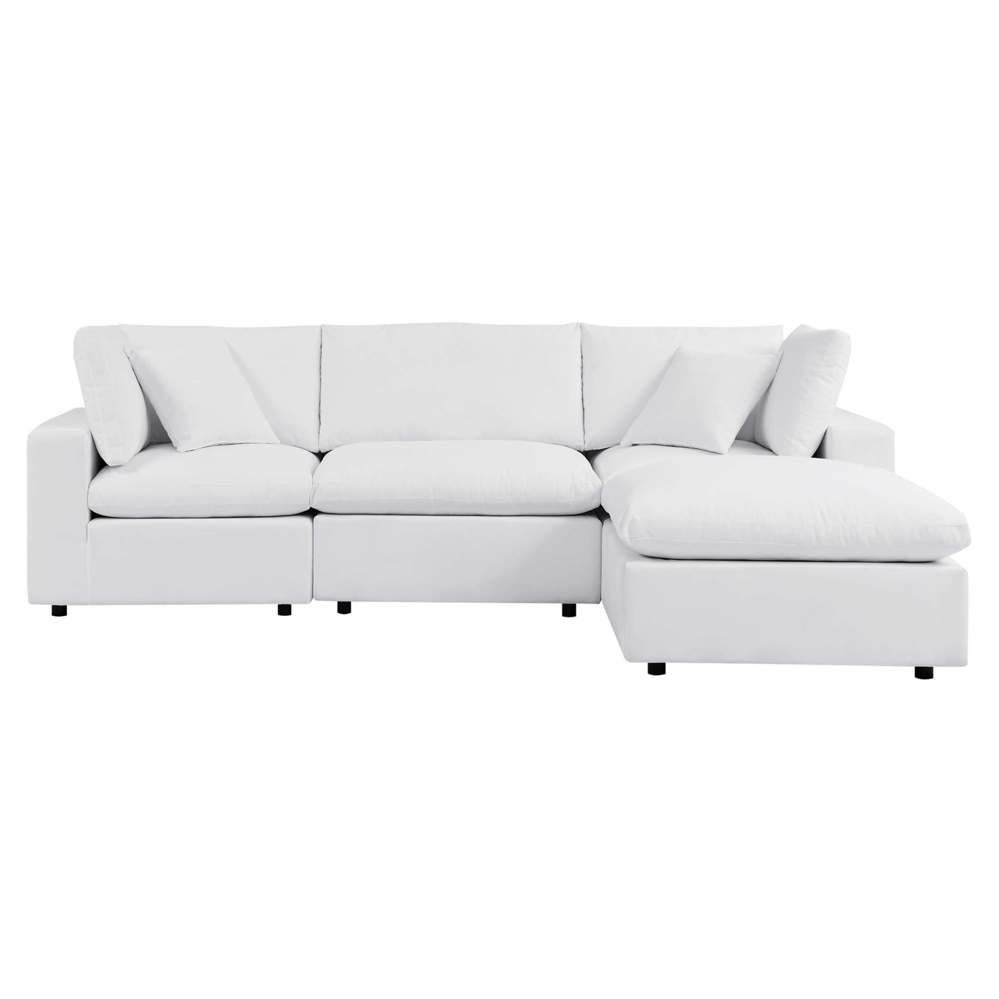 Commix 4-Piece Sunbrella® Outdoor Patio Sectional Sofa