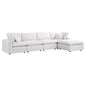 Commix 5-Piece Outdoor Patio Sectional Sofa