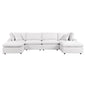 Commix 6-Piece Outdoor Patio Sectional Sofa