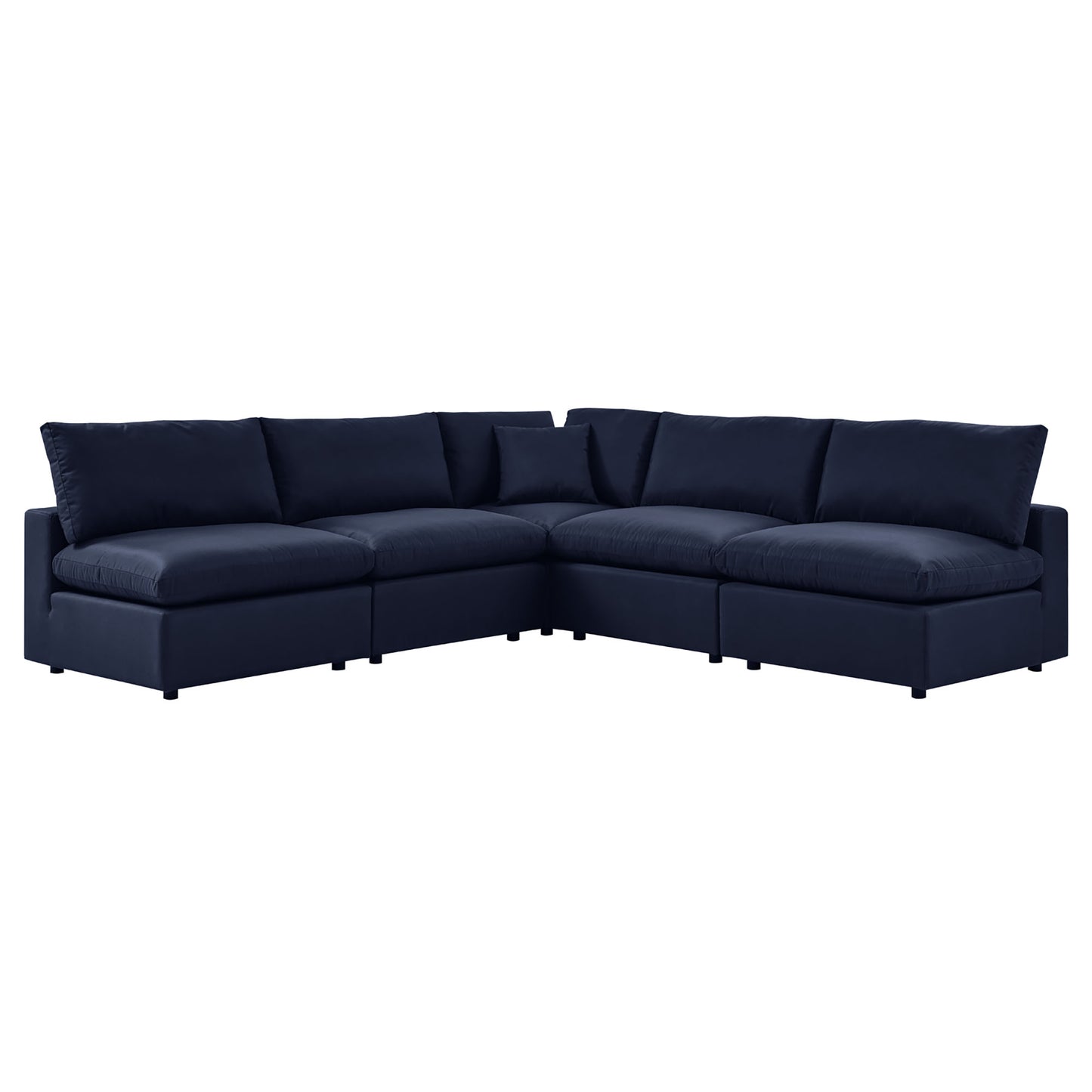 Commix 5-Piece Outdoor Patio Sectional Sofa