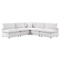 Commix 5-Piece Outdoor Patio Sectional Sofa