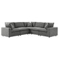 Commix 5-Piece Outdoor Patio Sectional Sofa