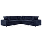 Commix 5-Piece Outdoor Patio Sectional Sofa