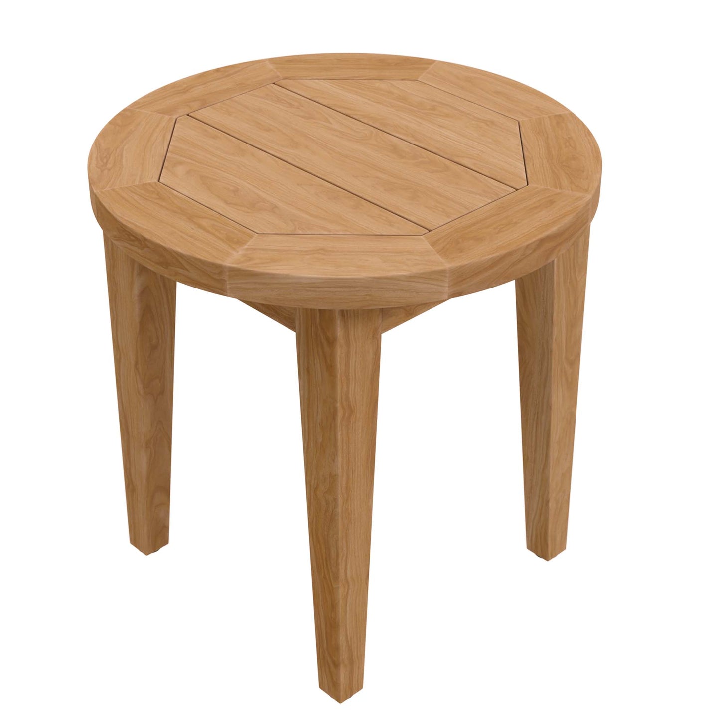 Brisbane Teak Wood Outdoor Patio Side Table