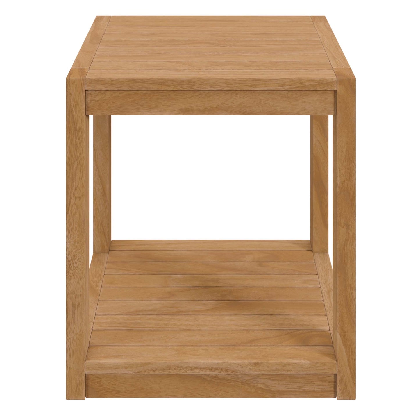 Carlsbad Teak Wood Outdoor Patio Side Table