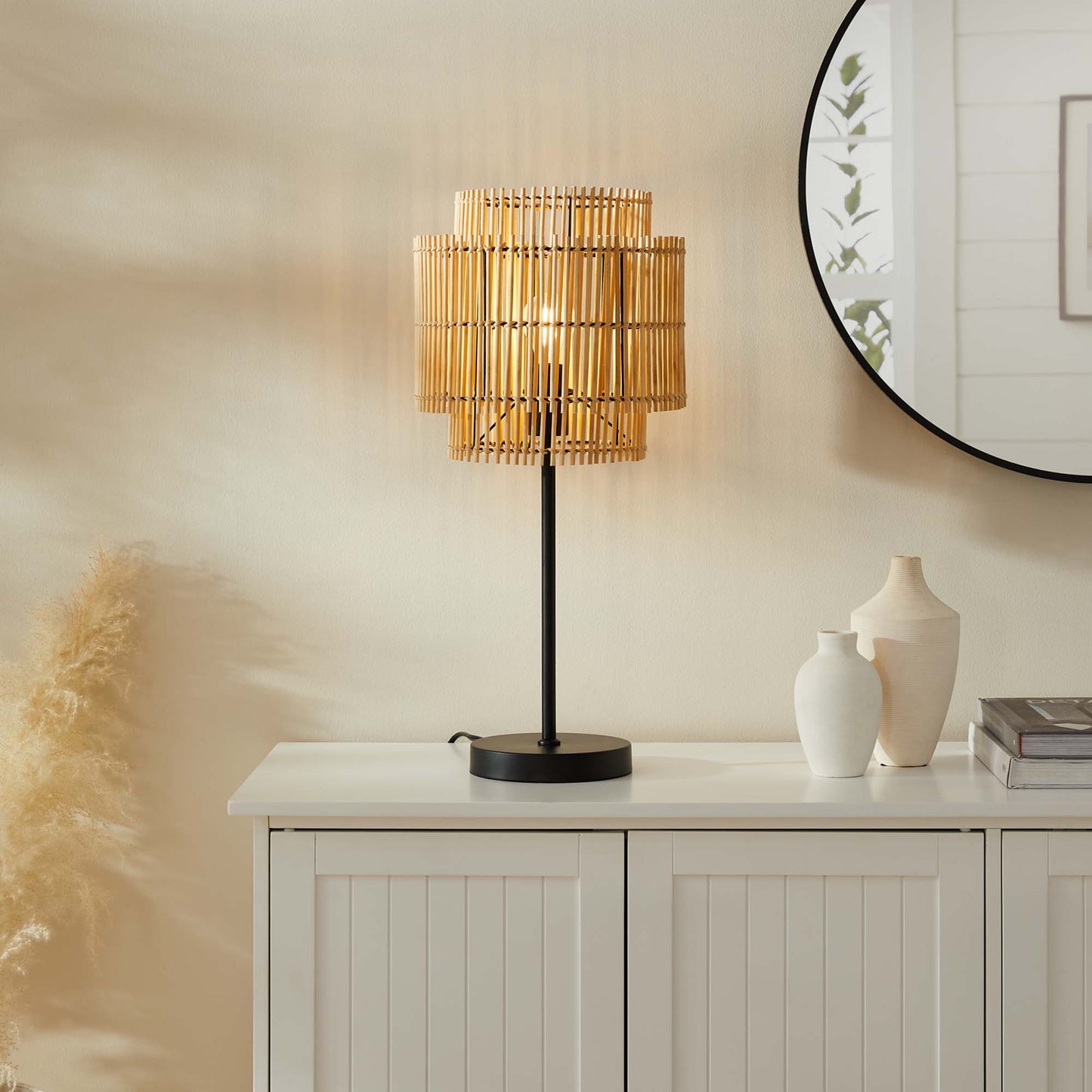 Nourish Bamboo Table Lamp