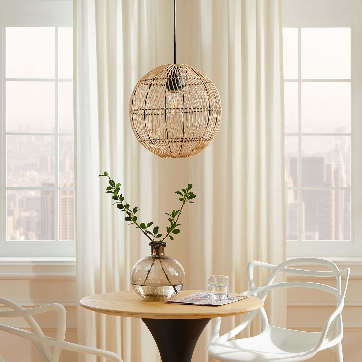 Nurture Rattan Pendant Light