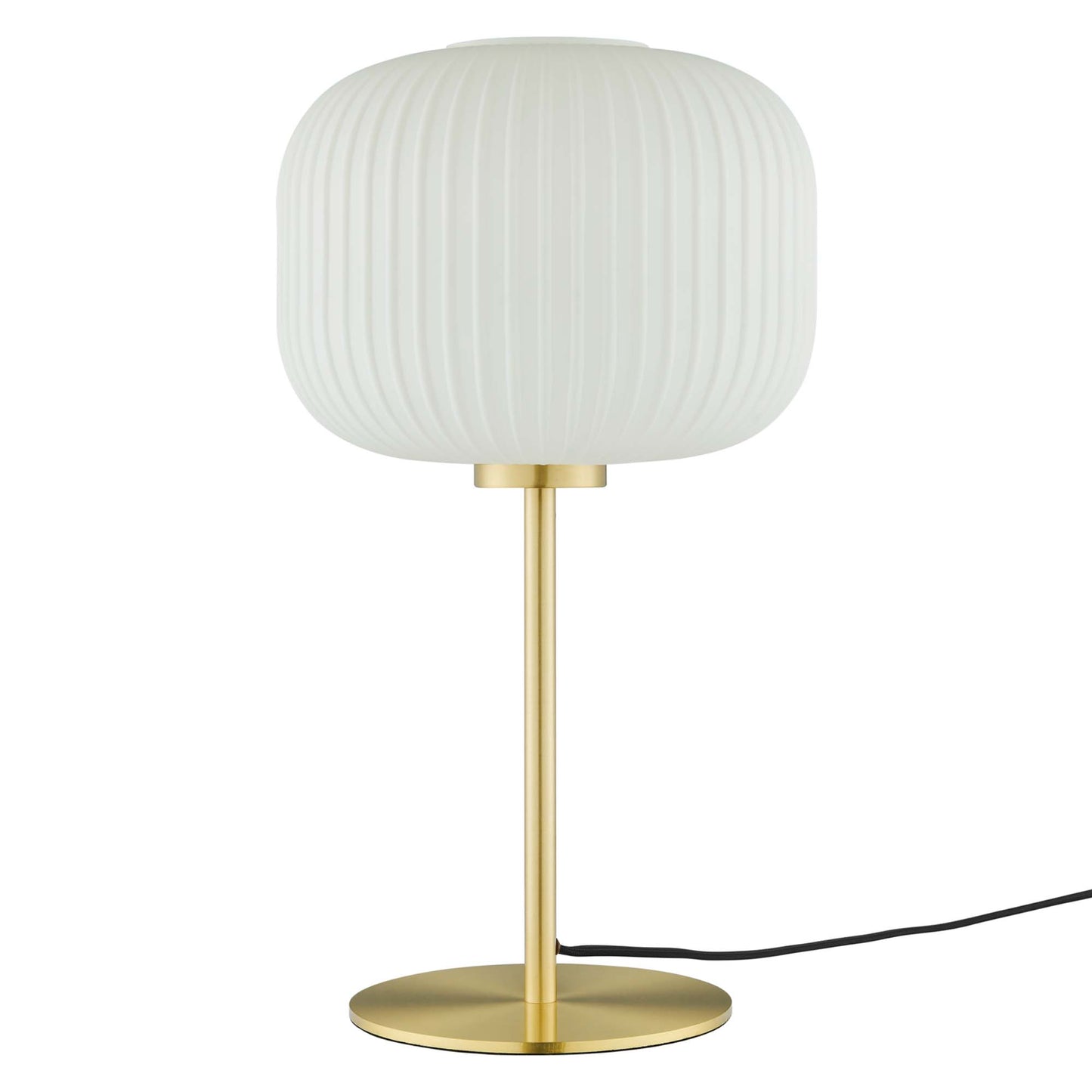 Reprise Glass Sphere Glass and Metal Table Lamp