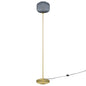 Reprise Glass Sphere Glass and Metal Floor Lamp