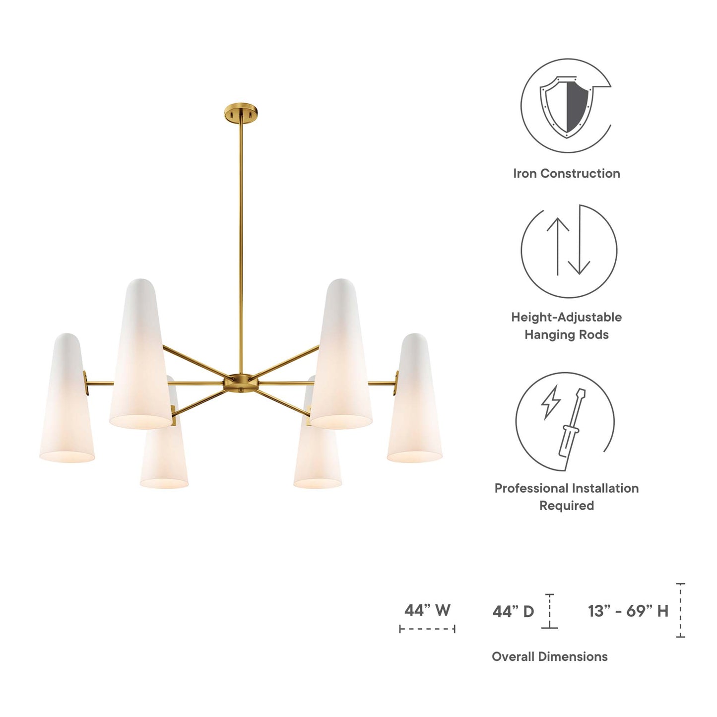 Beacon 6-Light Chandelier