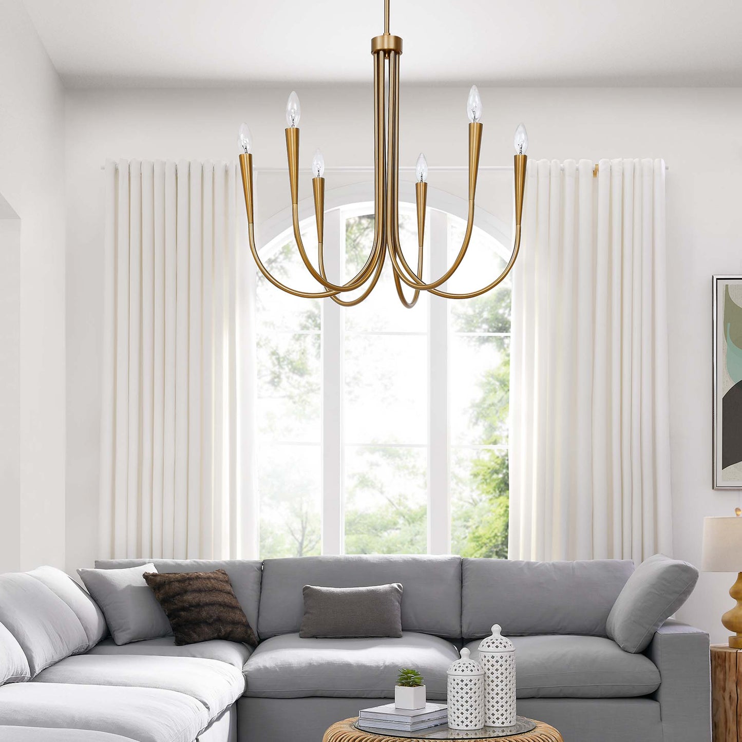 Penrose 6-Light Chandelier