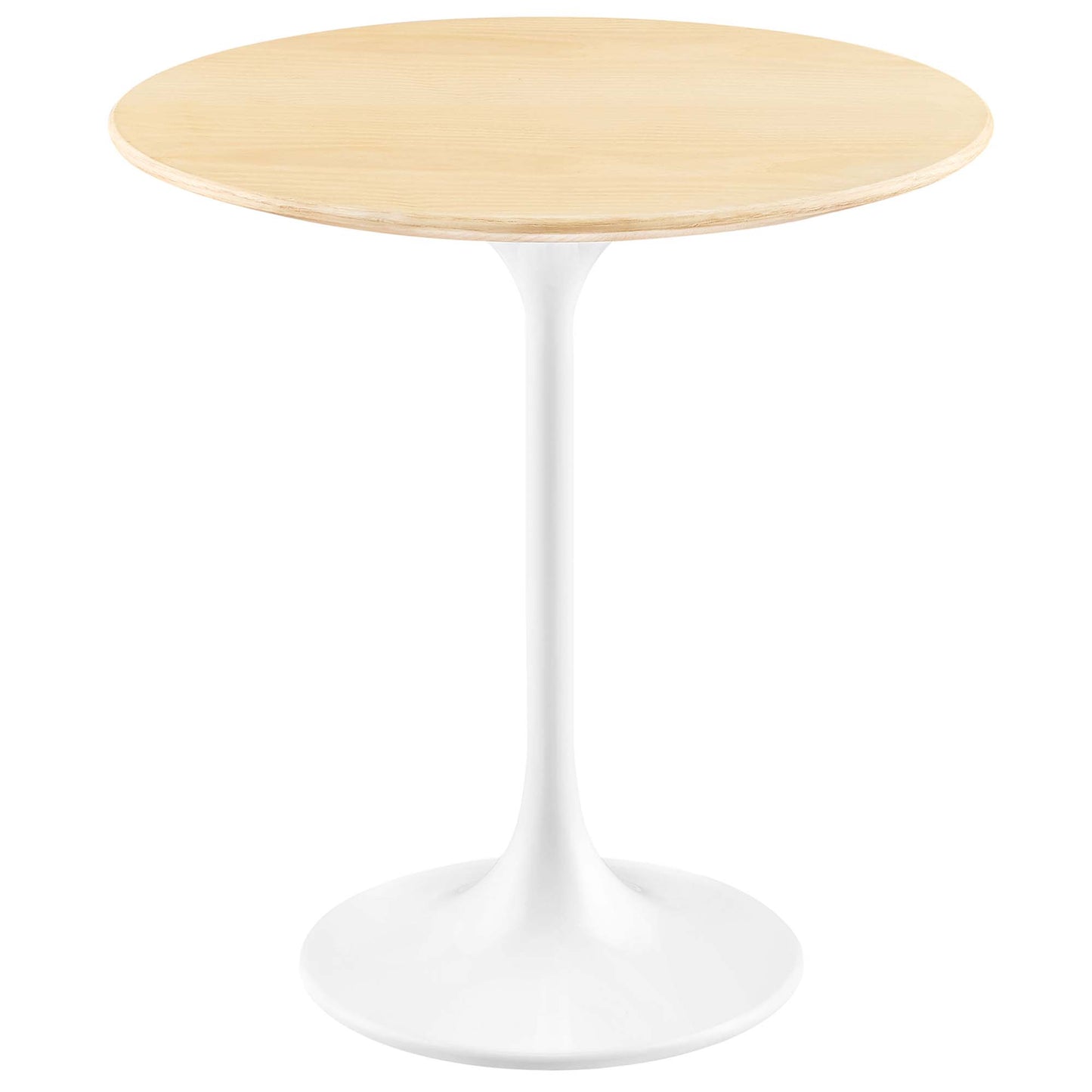 Lippa 20" Round Wood Grain Side Table